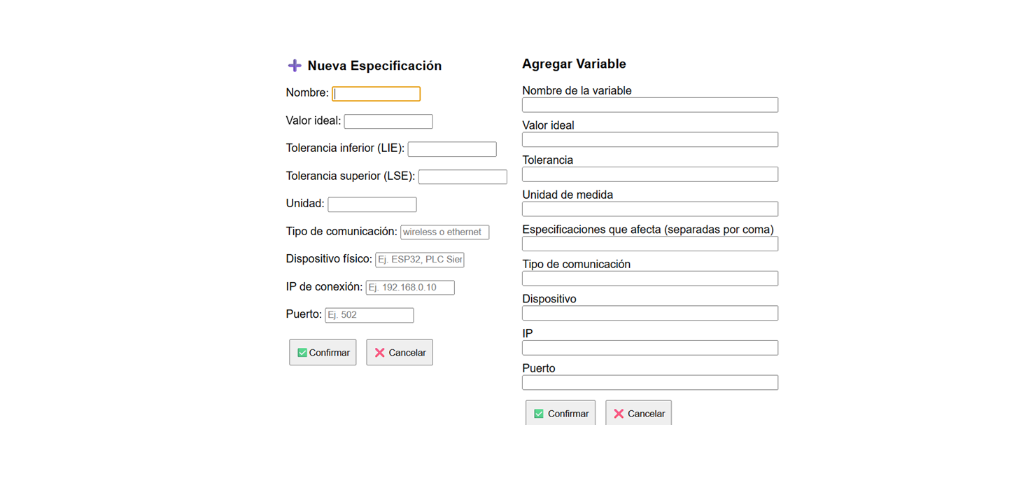 Variables en Sigmaops